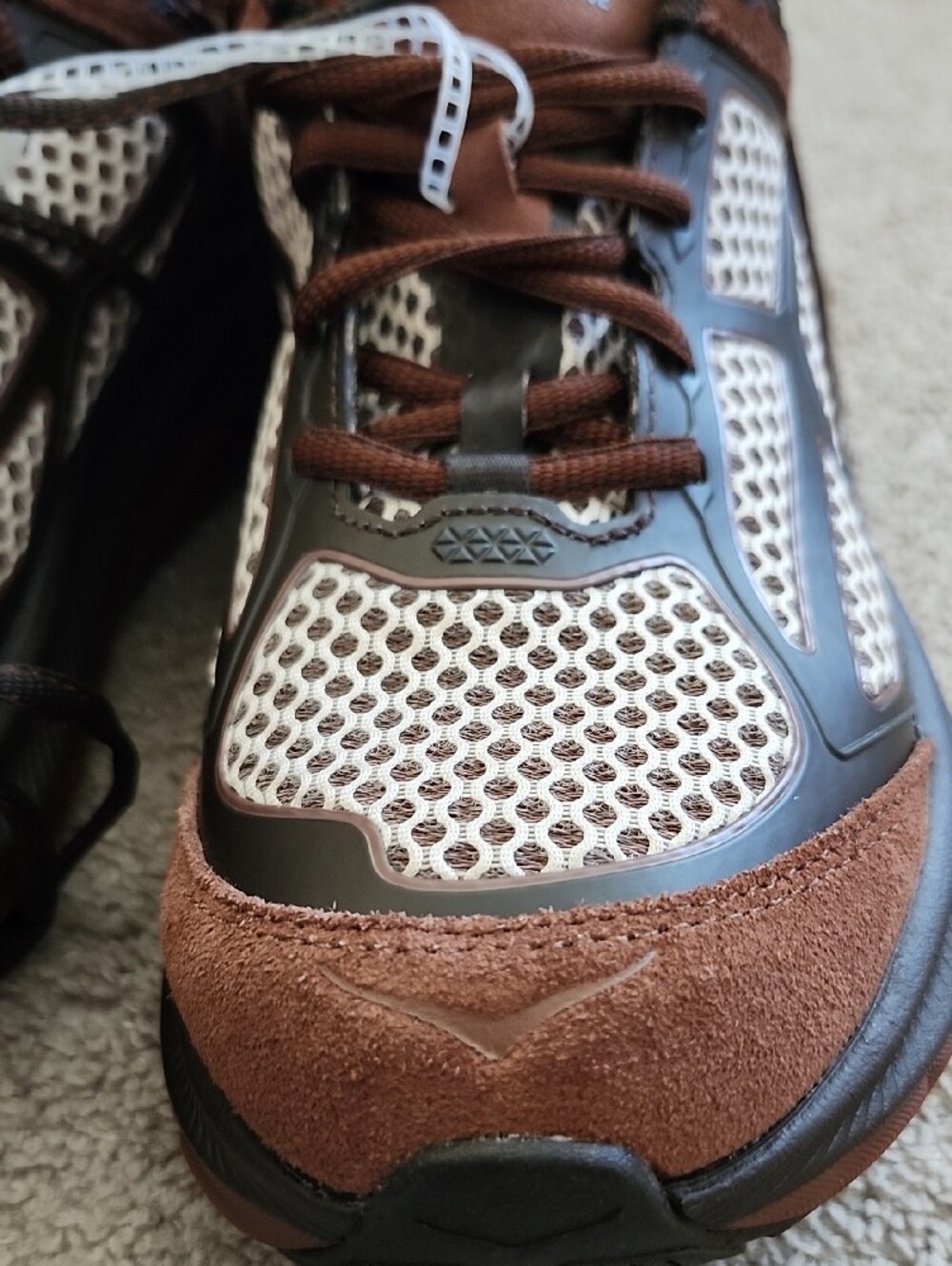 Hoka One One Mineral Brown/Cast Iron Sneakers - Picture 9 of 11